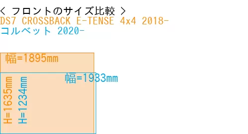 #DS7 CROSSBACK E-TENSE 4x4 2018- + コルベット 2020-
